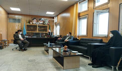 مدیر کل استاندارد استان زنجان با رئیس دادگاههای عمومی و انقلاب  زنجان دیدار کرد